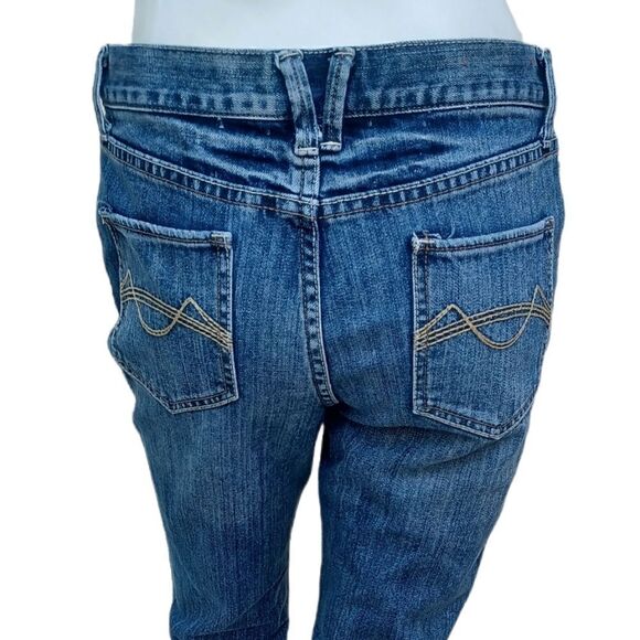 50377..Mossimo Supply Co Bootcut Jeans Size 7, W28" 27"Inseam  8"Rise - Picture 5 of 6